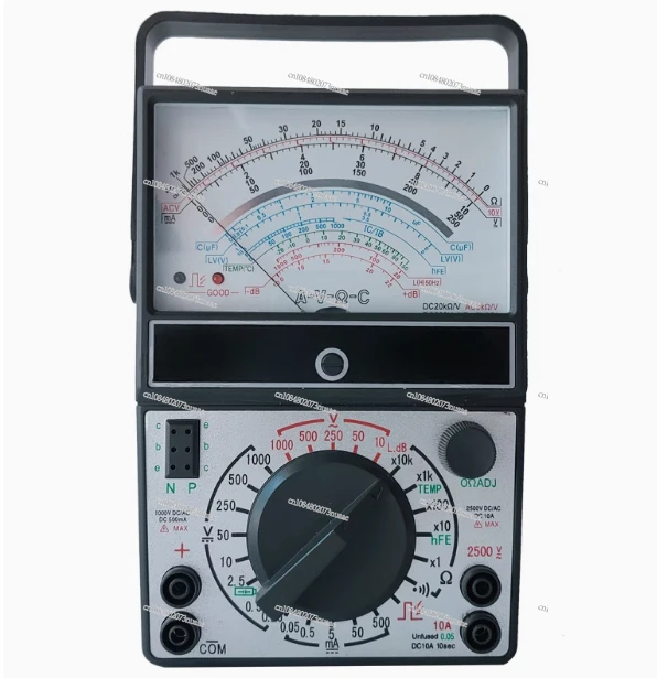 MF47F Pointer Multimeter, Mechanical, External Magnetic Meter Head, Infrared Remote Control, Full Protection