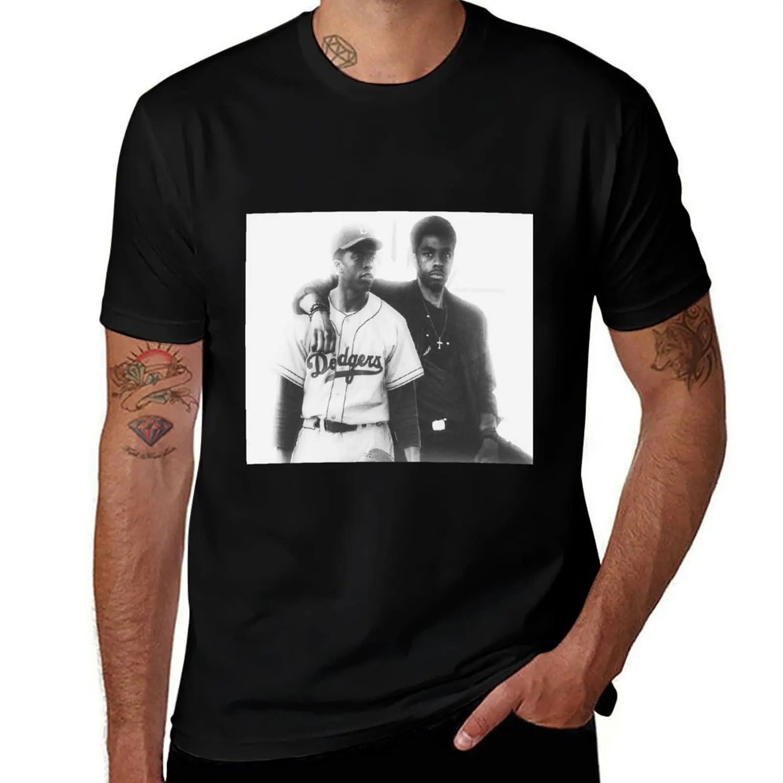 

Chadwick Boseman RIP T-Shirt Casual Breathable Short Sleeve Top
