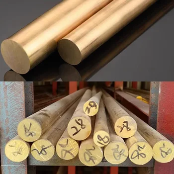 Pirinç Yuvarlak Çubuk Çubuklar 1mm,2mm,3mm,4mm,5mm,6mm,8mm,10mm,12mm,14mm,15mm,16mm,18mm,20mm,22mm,25mm,28mm,30mm,35mm,40mm,45mm,50mm,60mm