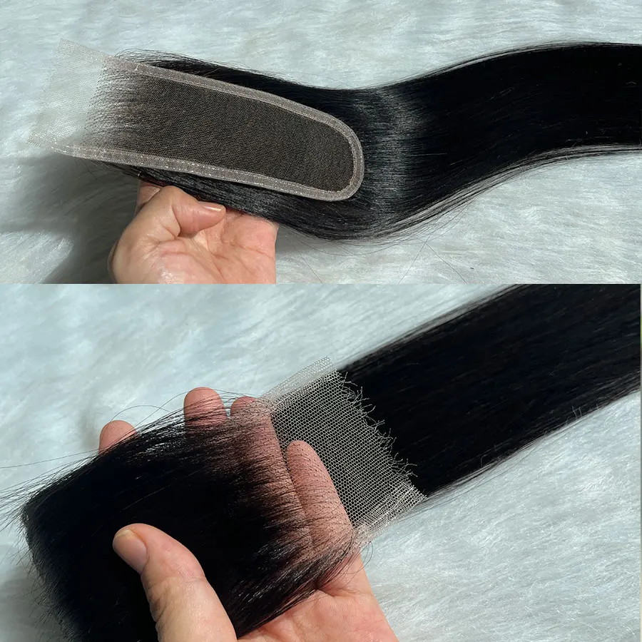 Newa الشعر غير مرئية HD الدانتيل 13x6/13x4 إغلاق أمامي الشعر البشري 5X5/7X5 HD الدانتيل الإغلاق قبل قطعها عقدة صغيرة حقيقية HD الدانتيل #6