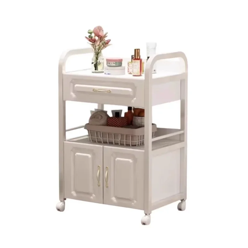 

Beauty salon trolley Multifunctional storage cart Movable trolley Hair and nail tool cart Special for beauty salons