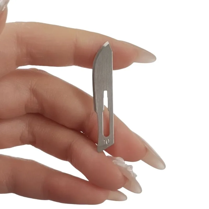 100pcs, Sizes 10-24, Various Models of Stainless Steel Blades, Industrial Sharp Mobile Phone Repair Film Trimming Tools s