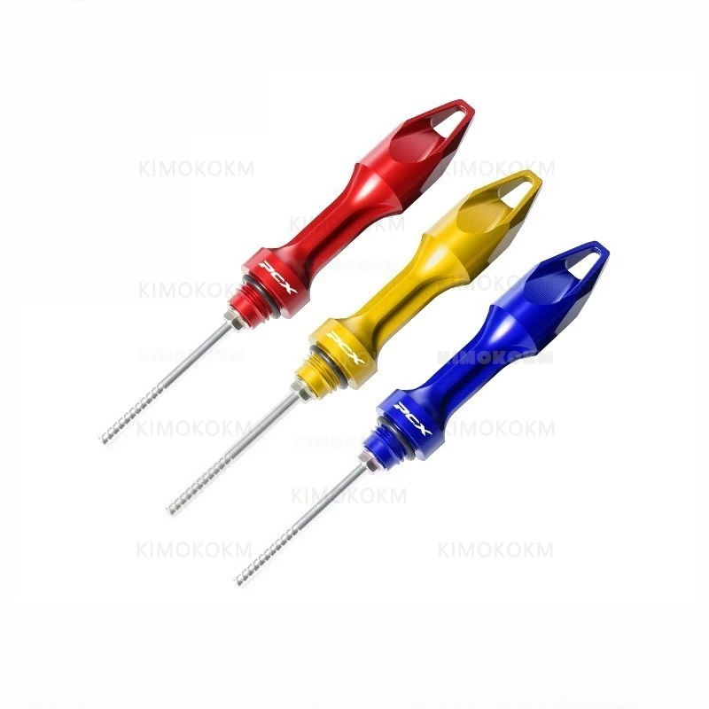 Motorcycle Aluminum Oil Ruler Probe Level Gauge For Honda PCX125 PCX150 PCX160 ADV150 ADV160 ADV350 Engine Oil Tank Dipstick
