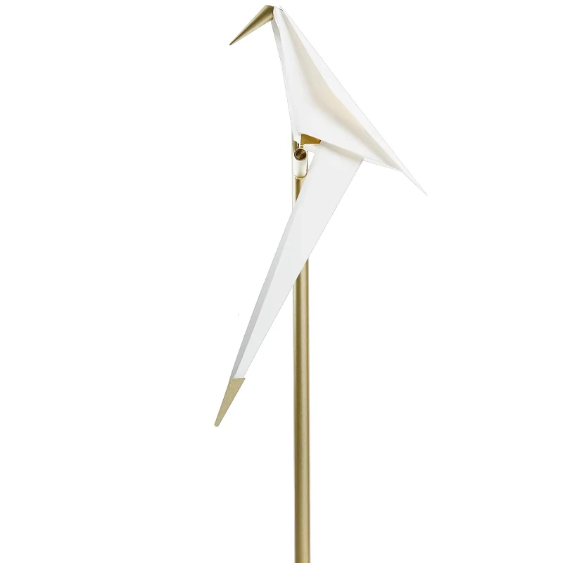 Netherlands, bird table lamp designer simple bedroom bedside table lamp