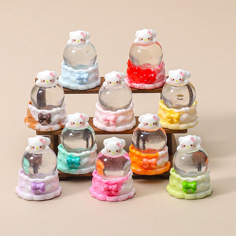 

8/10pcs Anime Kitty Doll Creative DIY PVC Doll ornaments crafts high-end desk decorations For Christmas gifts