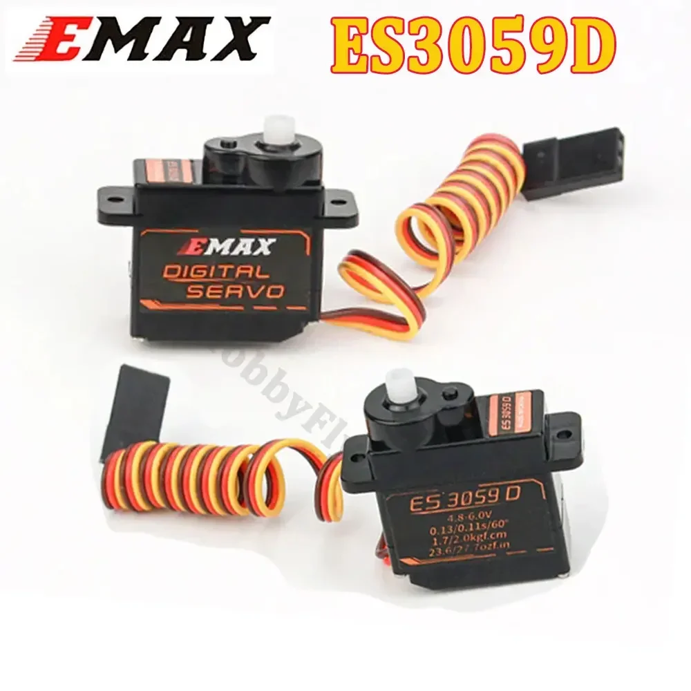 EMAX ES3059D 9g Servo Digital para Helicópteros Modelo y Robot PWM Avión 1PCS Herramientas RC