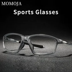 MOMOJA 2025 Men's TR90 Sports Glasses, Fashionable Outdoor Casual Glasses, High Quality Versatile Prescription Glasses S01