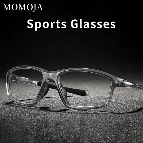 MOMOJA 2025 Gafas deportivas TR90 para hombre, gafas casuales de moda para exteriores, gafas graduadas versátiles de alta calidad S01