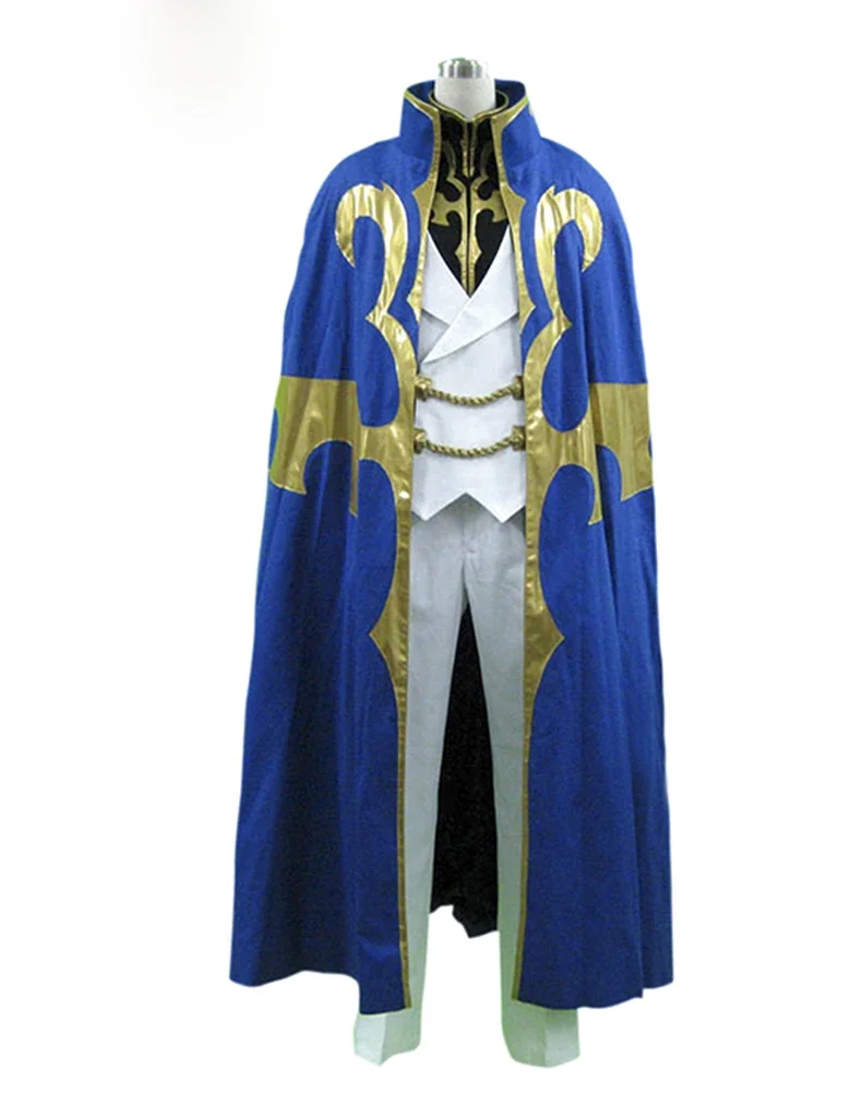 Code Geass Suzaku Kururugi Cosplay Costume Custom Made