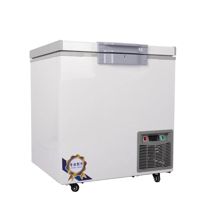 Low greenhouse 2022 minus 50 degrees Celsius vertical ultra-low temperature deep vaccine laboratory freezer