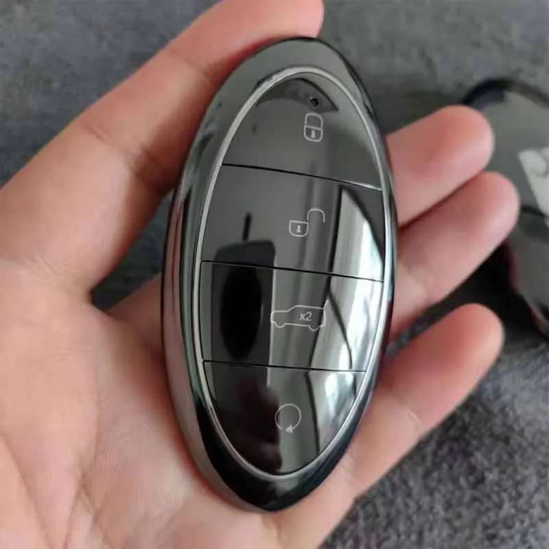 For BYD Yangwang U7 U8 U9 Smart Remote Key FOB Original Replacement Car Electronic Key Keyless Entry 4A Transponder Chip 433MHz