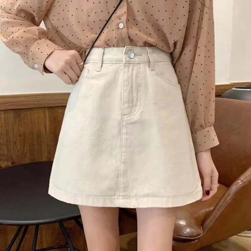 Summer Denim Short Skirt for Women High Wiast Sexy Tight Bag Hip Skirts Lady Slim Fit Y2K Female Short Jeans Skirts DURIKIES