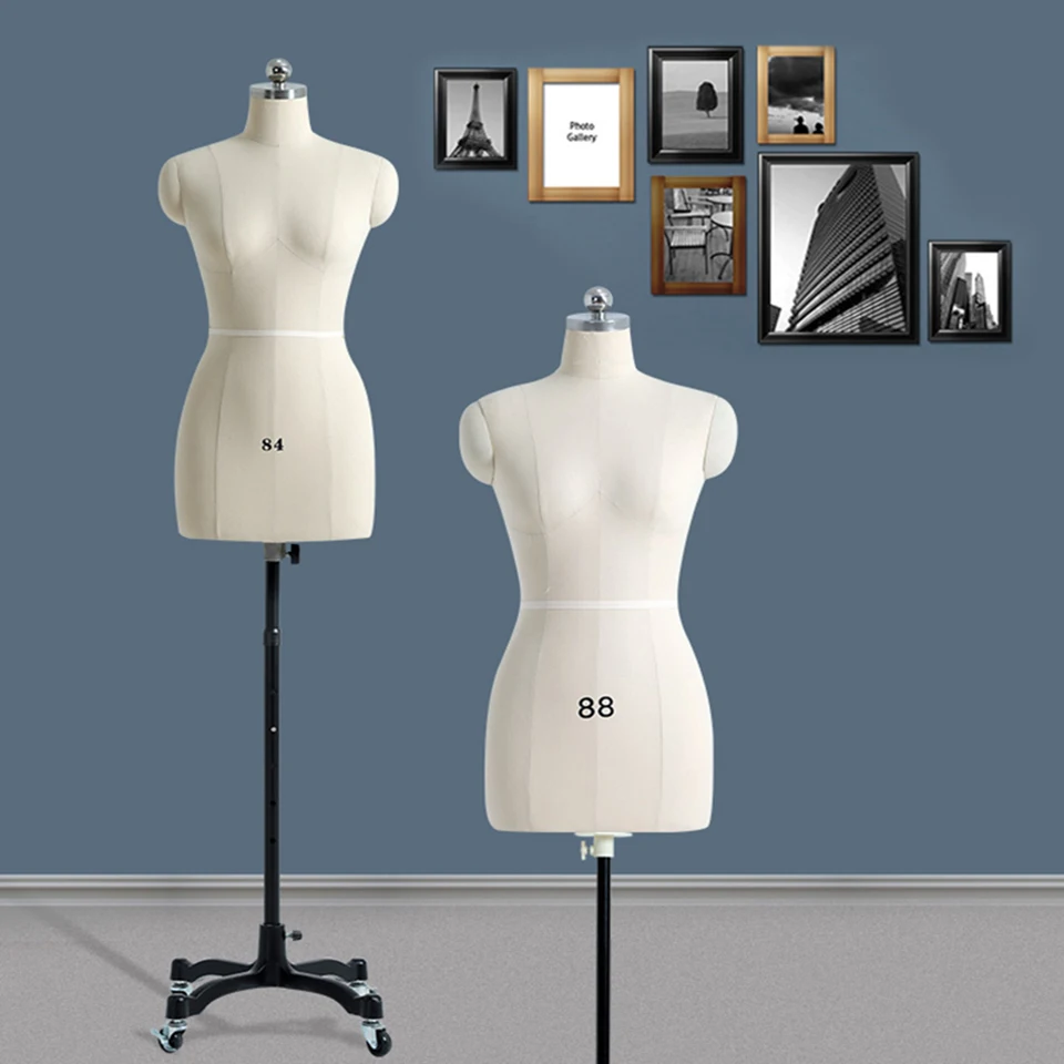 PU Foam Sewing Mannequin Factory Direct Selling the Newest Sesign Female Torso Tailoring Dummy Model Without Arms