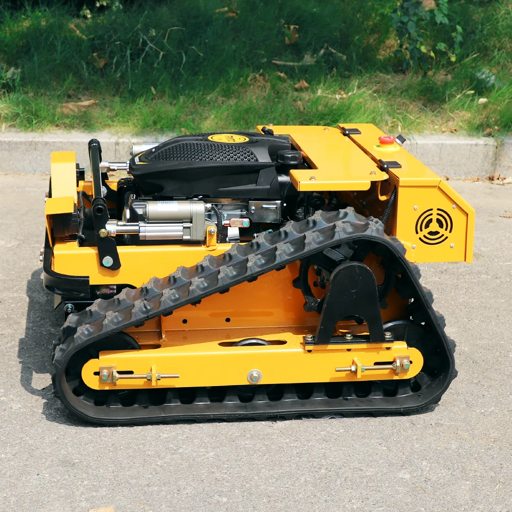 Kosiarka zdalnie sterowana, 9 KM, szerokość skosu 550 mm, 45 °   Kosa z pilotem bezprzewodowym, odpowiednia do sadów i stoków o dużej nachyleniu