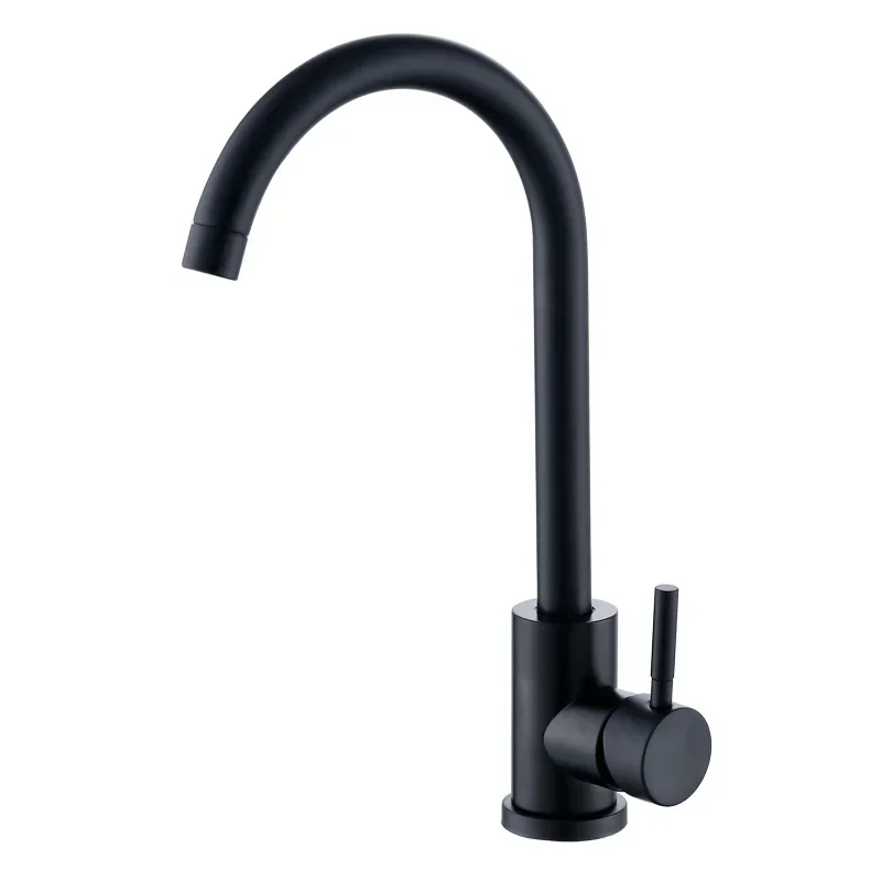 304 Stainless Steel Kitchen Faucet Hot Cold Kitchen Mixer Tap Brushed Gold Kitchen Faucet Rose Gold  Sink Faucets Marrent