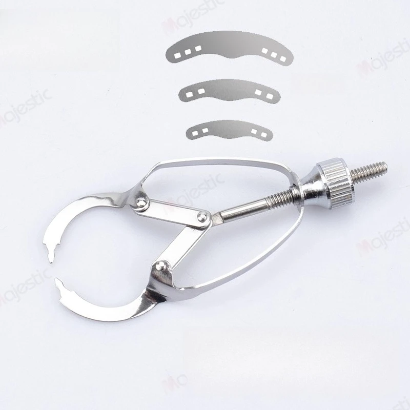 2pcs Dental Tofflemire Matrix Retainer with Gingival Wall Elevation Rod - Oral Resin Teeth Restoration Surgical Instrume