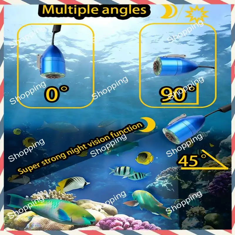 

M20K Underwater Fishing Camera LCD Monitor Fish Finder Waterproof 1000TVL Fishing Camera Infrared Lights For Lake