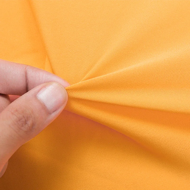 0.5m/1m/2m tinta unita alta elasticità tessuto di seta del latte lavorato a maglia a quattro lati elasticizzato Spandex fai da te cucito vestito