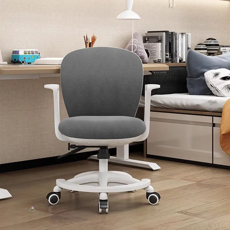 Kursi putar kantor, meja rias ruang tamu nyaman berlutut ergonomis kursi kantor malas Chaise balkon mebel