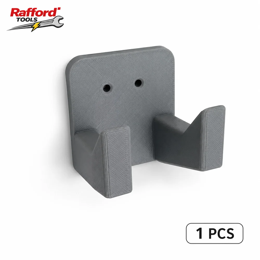 Rafford 1/2 Stück Wandmontierter Hammerhalter, Robuster Werkzeugaufbewahrungshaken, Sicherer Griff-Hammerhalter für Garage und Werkstatt – Detail 6