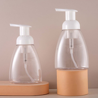300ml Plastic Bottle Foam Pump Bottle Cleaning Bottle Hand Sanitizer Shampoo Dispenser Soap Liquid Bottle