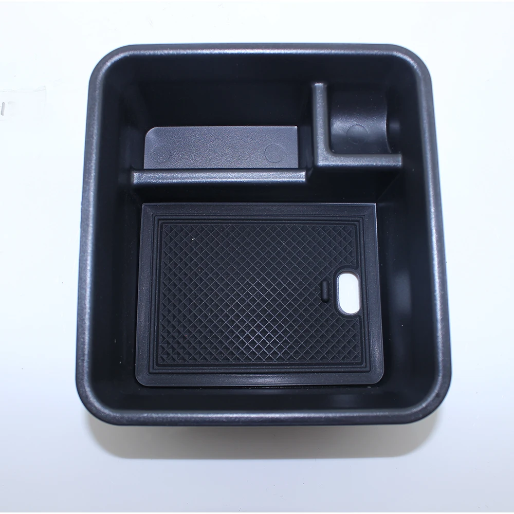 Center Console Armrest Storage BoxOrganizer Tray For VW T-Cross 2018-2023Car Interior Refit Accessories