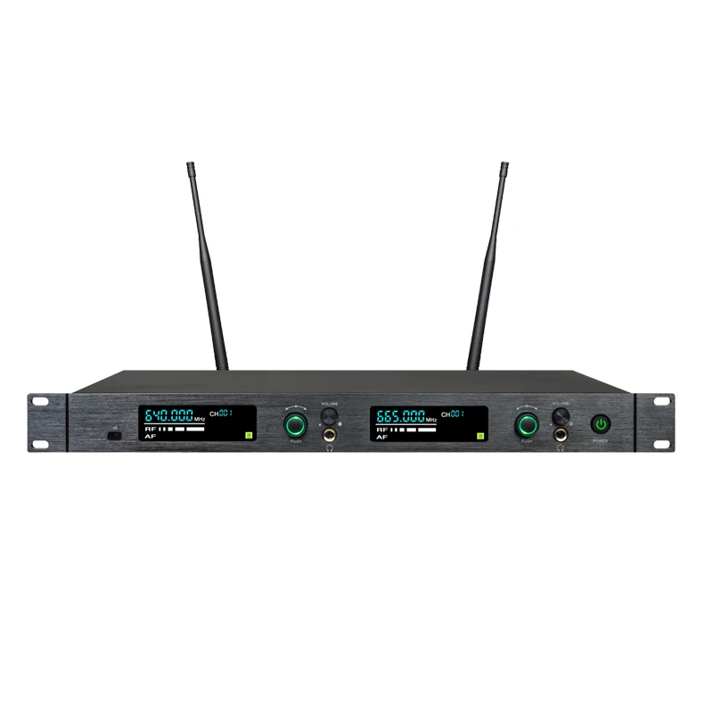 

KEBIT Professional In-Ear Monitoring System 2-Channel Multi-Bodypack Monitor with In-Ear Wireless Monitoring System