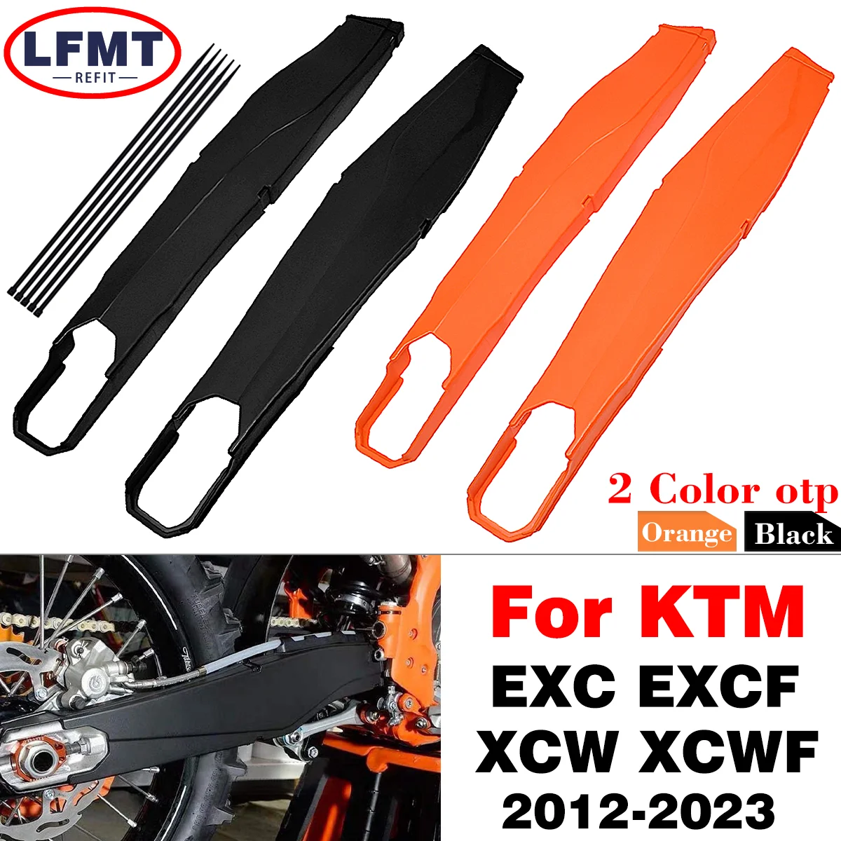 

For KTM XCW XCFW EXC EXCF TPI Six Days 150 200 250 300 350 450 500 2012-2021 Motorcycle 2022 2023 Swingarm Swing Arm Protector