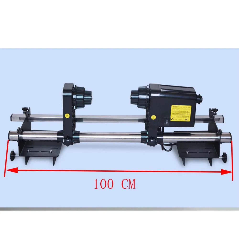 NEW paper take up reel system feeding kit 50mm circle wide format plotter Mutoh VJ1604 1614 1624 Mimaki Allwin Oric X-Roland