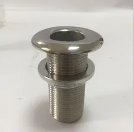 مخرج يخت 316 من الفولاذ المقاوم للصدأ، منفذ من الفولاذ المقاوم للصدأ ذو أسنان كاملة