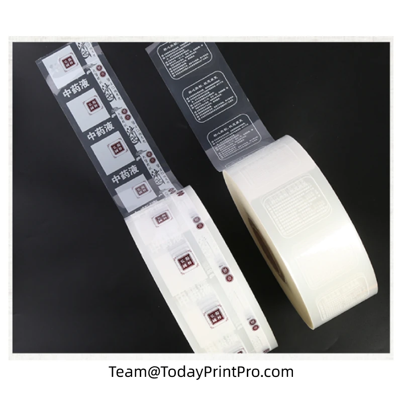 Hot Peel Cold Peel Double Single Side Printing 75 Micron 30 33 60 cm 60cm 60cm*100m DTF PET Film Roll For Heat Transfer Printer