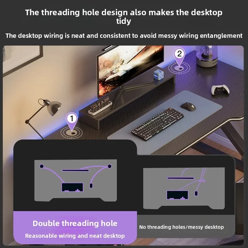 Computer desk Home desk Student learning writing desk Simple game e-sports table Workbench desk