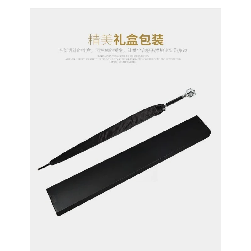 

Art Big Sun Umbrella Clear Parasol Long Handle Umbrella Gifts Custom Men's and Women's Horse Eagle Lion Head Umbrellas SY311