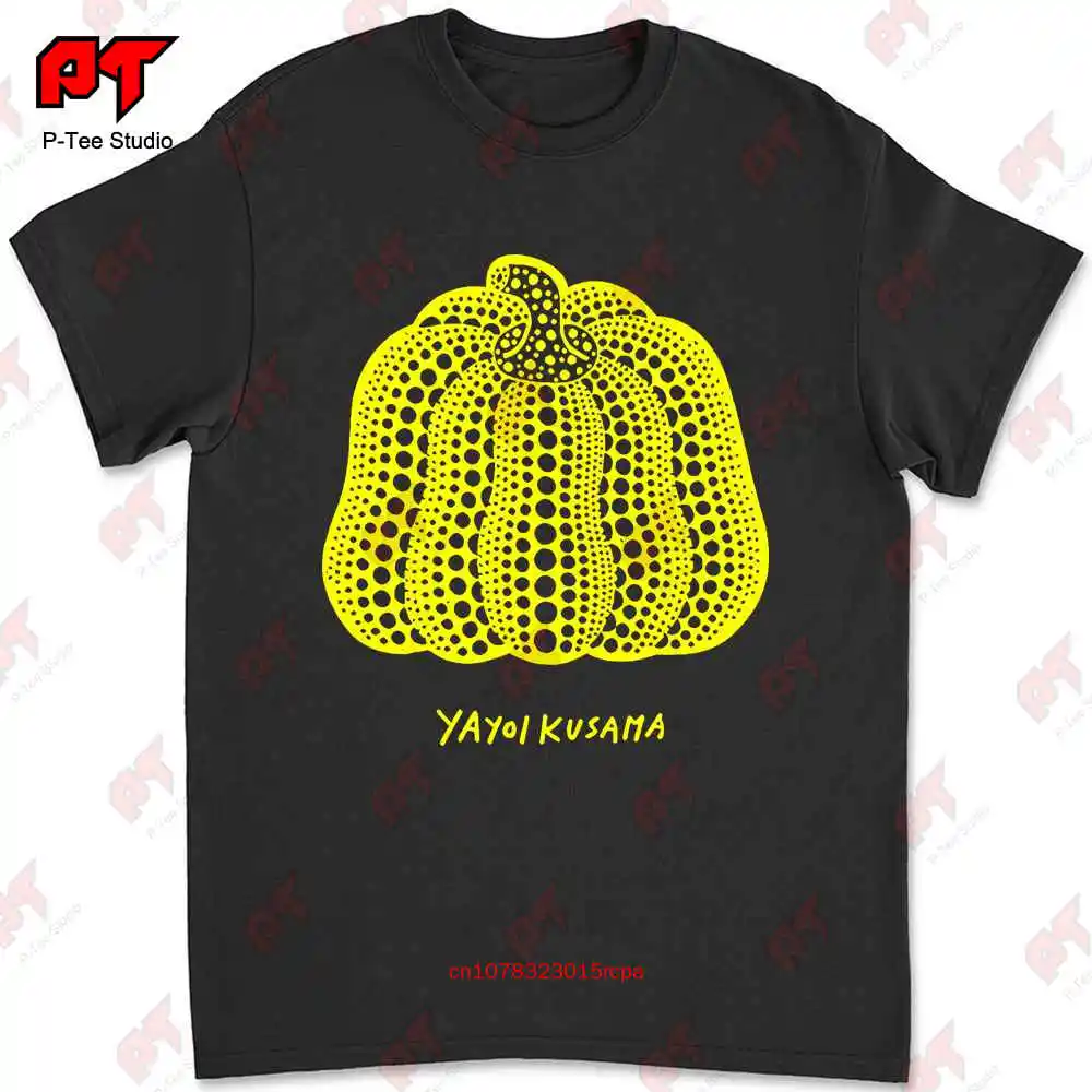 Japanischer Künstler Yayoi Kusama Kürbis Unendlichkeit Spiegel T-Shirt 6guq