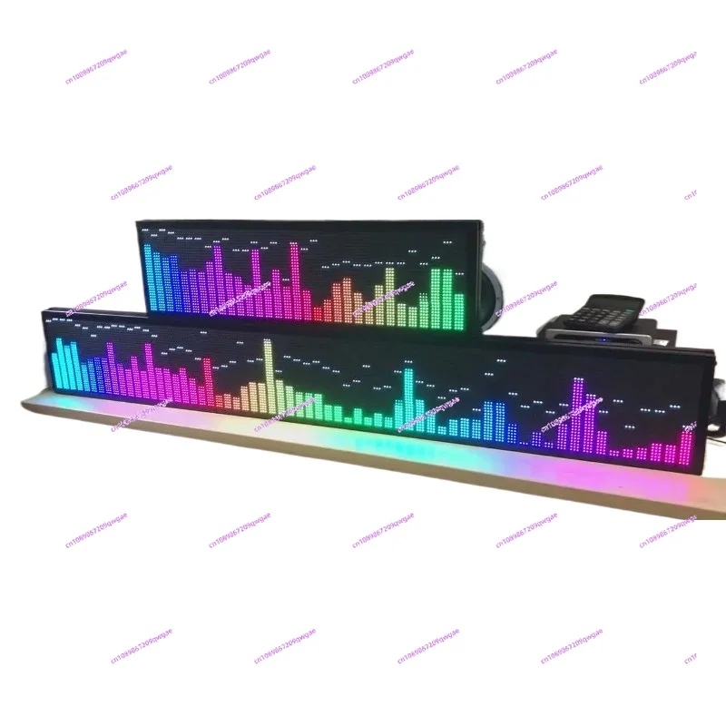 Display audio LED voice equalizer KTV rhythm light strip shell full-color music spectrum