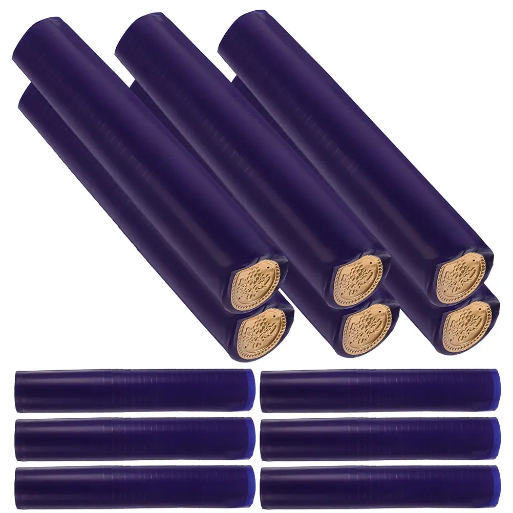 50pcs Heat Red Capsules Pvc Sealer Shrink Wrap Stoppers Heat Shrink Film Covers Wine Sealing Caps Disposable Bottle Caps Wine