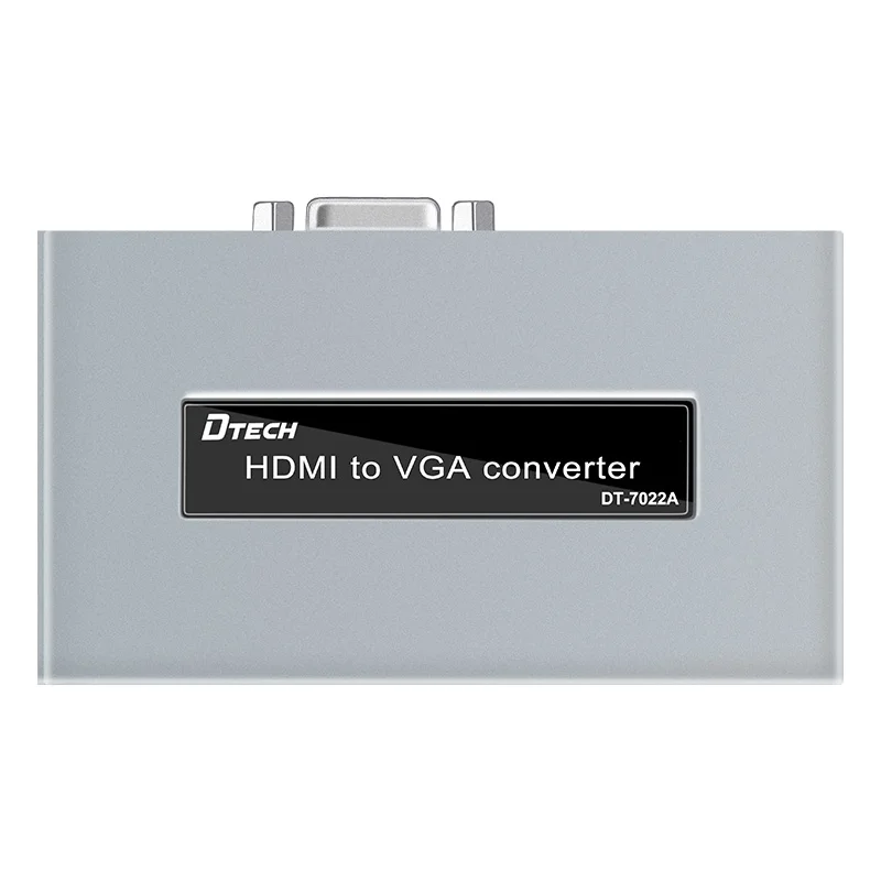 الجملة HDMI إلى VGA HD محول 1080P/60 هرتز 3.5 مللي متر واجهة DC5V/350mA HDMI إلى VGA محول محول للتلفزيون/LCD