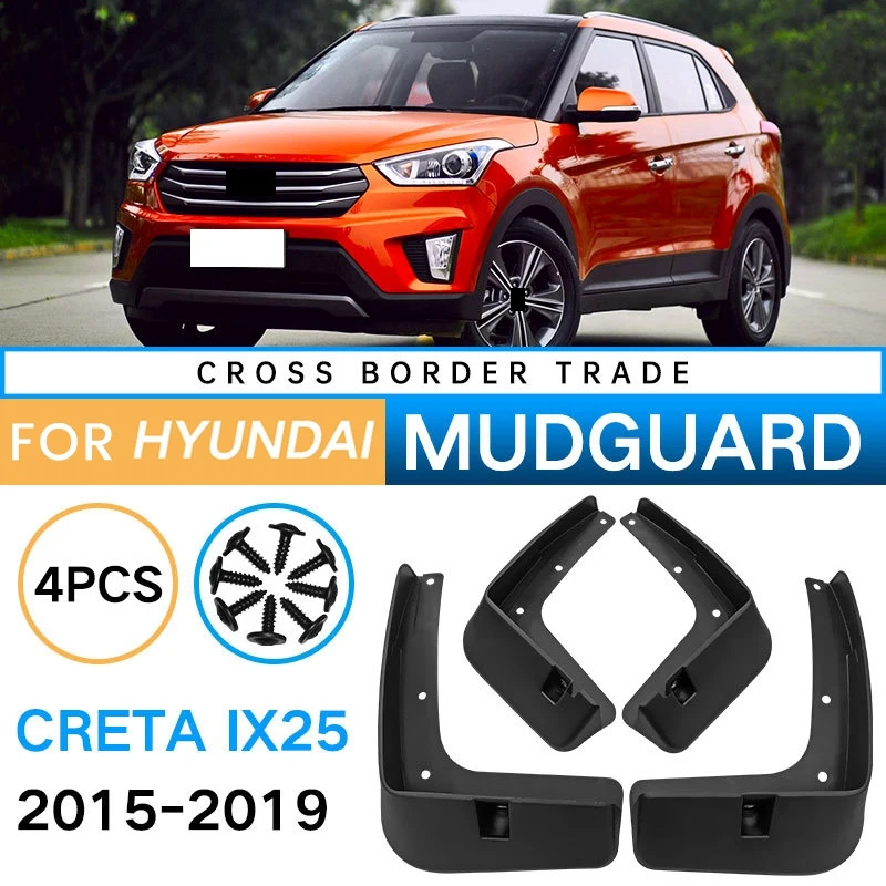 

Брызговик для Hyundai Creta Ix25 2015-2019, брызговик, щитка от грязи, брызговик, Аксессуары для автомобилей