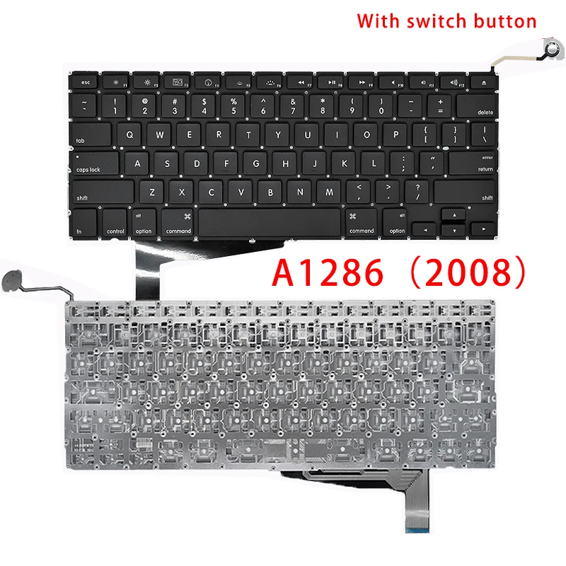 New For Apple Mac Book A1369 A1466 A1286 A1502 A1370 A1465 A1278 A1389 A1297 Replacemen Laptop Accessories Keyboard