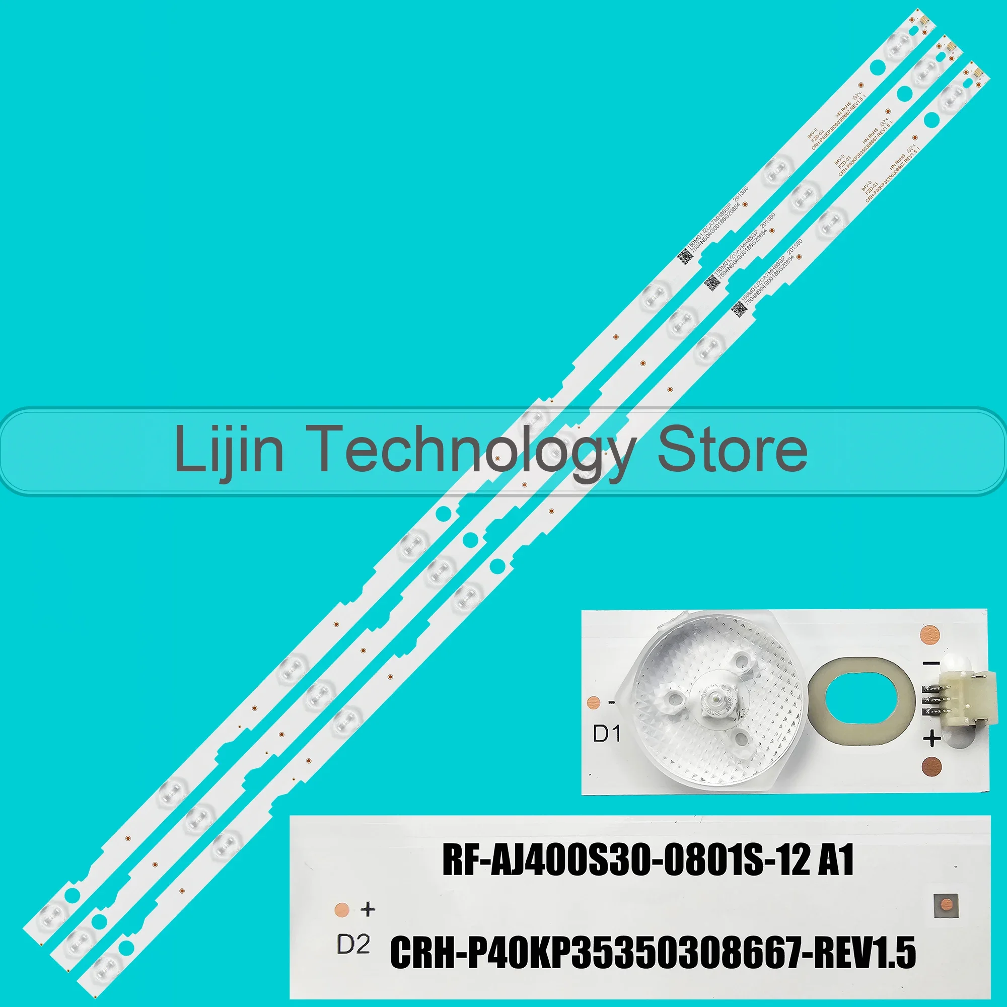 tira conduzida para lc40fg3342e lc 40fg5341kf 40lec2300 lc 40fi3222ew lc 40fi3322 lc 40fi5242e crh p40kp 35350308667 rev15 01