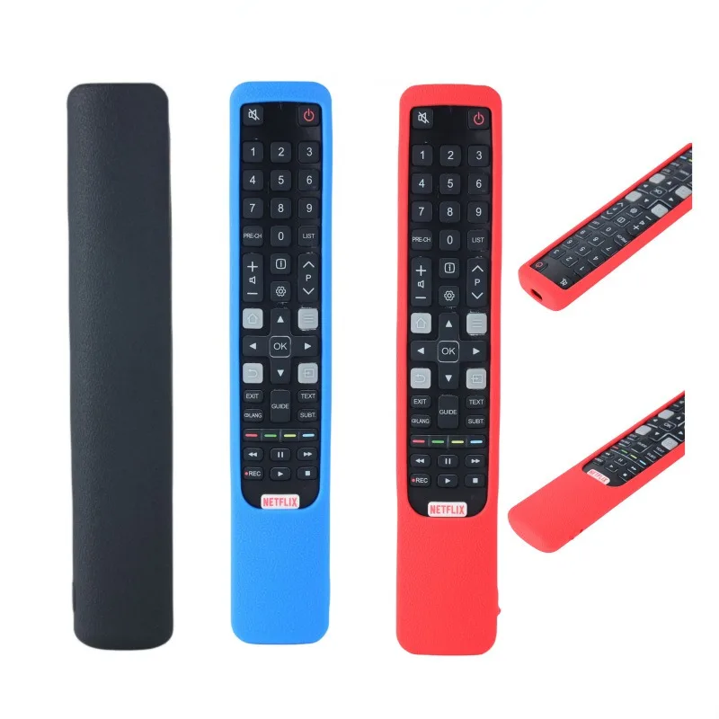 Suitable for TCL RC802N Remote Control Silicone Protective Cover with Thickened Anti Drop Color Protective Cover