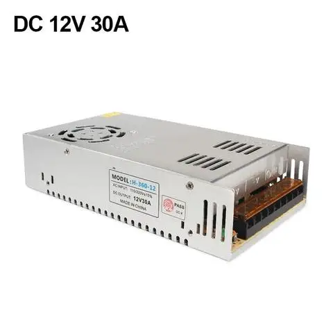 Switching Power Supply for LED Strip, Power Supply Unit, Transformer 220V to 12 V, 2A, 3A, 5A, 10A, 15A, 20A, 30A