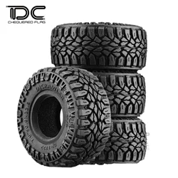 1 inch Wide MT Tires x Sponge Rubber 1/24 RC Crawler Truck Car Parts for 1/18 TRX-4M Bronco Axial SCX24 Deadbolt Gladiator