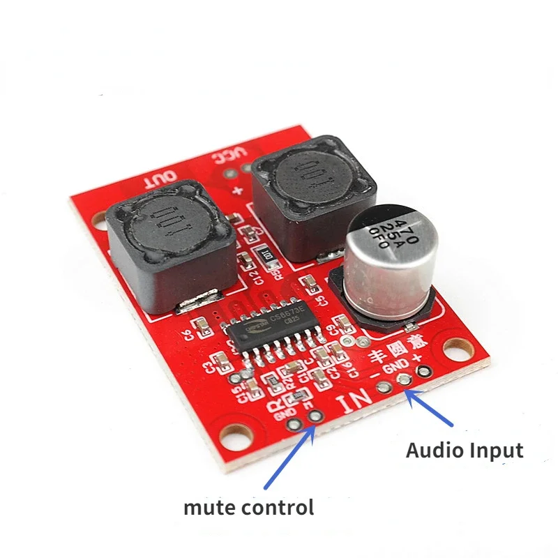 SOTAMIA CS8673 Digital Power Amplifier Board Mono 80W Class D Mini Amplifier BTL Output Power Super TPA3118 Amplifier Audio