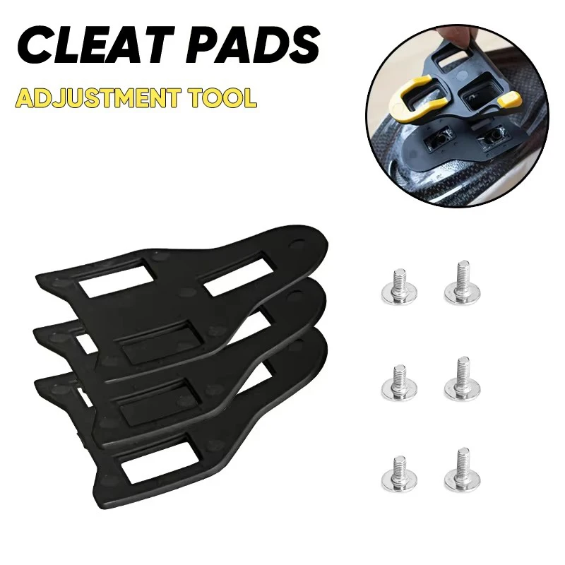 Bike Pedal Cleat Spacers Bicycle Cleat Adjustment Pads fit SPD-SL System Road Cycling Pedal Clamp Spacers Bicycle Accessories