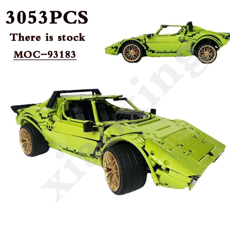 2023 New MOC-93183 Supercar Static 3053 Pcs Fit 42115 Patchwork Assembled Building Blocks Children's Toys DIY Birthday Gift Gift