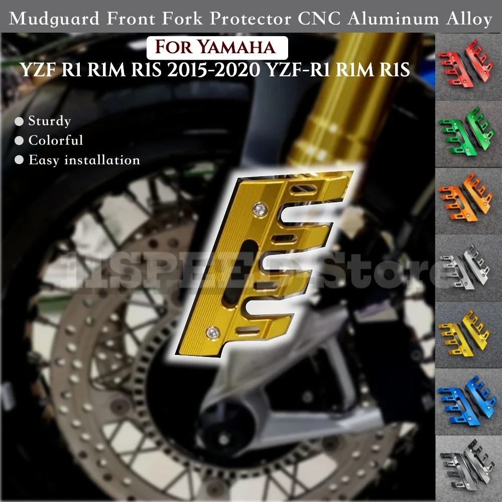

Front Brake Disc Brake Caliper Guard Protector Fits For Yamaha YZF R1 R1M R1S 2015-2020 YZF-R1 R1M R1S Fender Decorative Cover