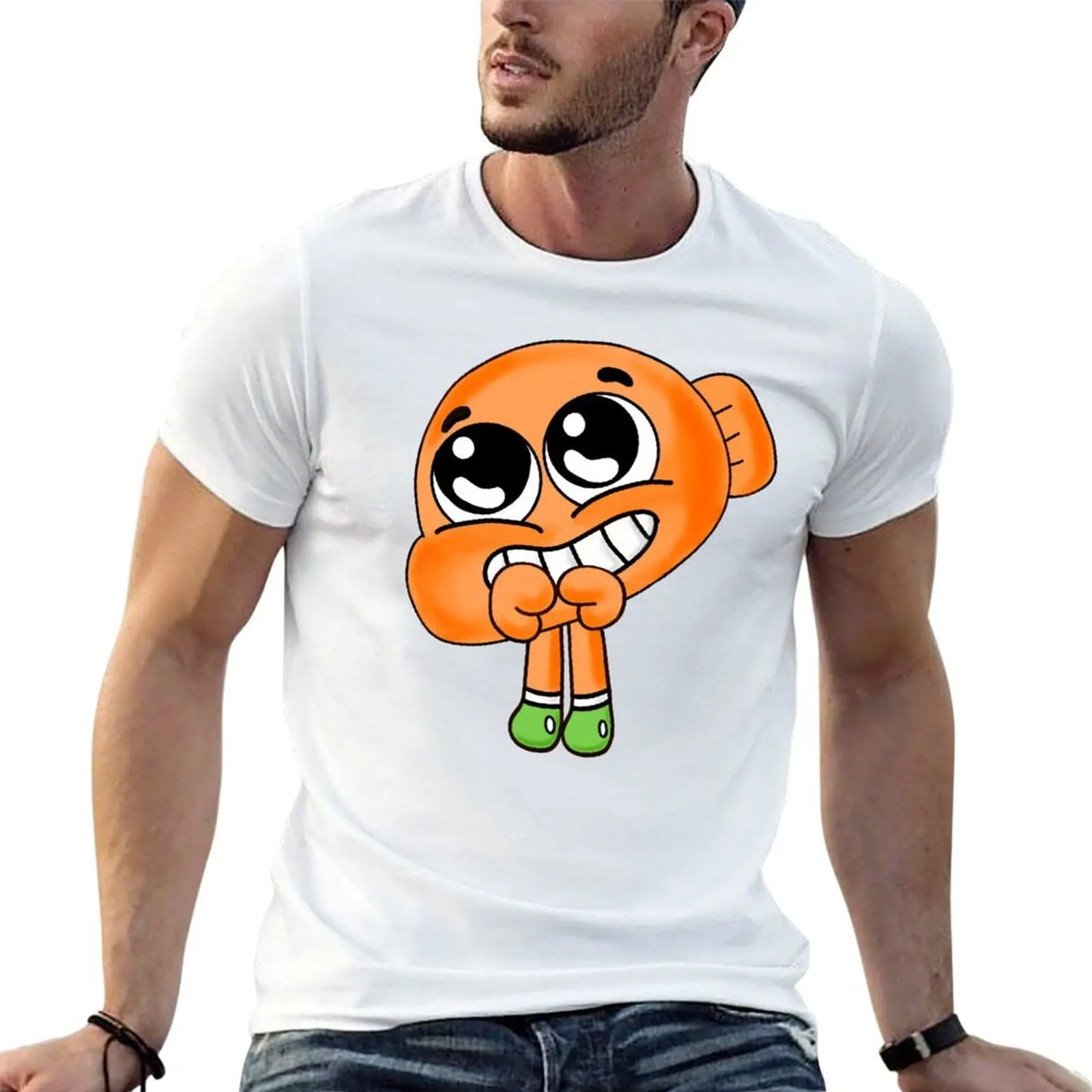 

Smiling Darwin Chibi T-Shirt anime t shirts for man t shirts designer T-Shirt