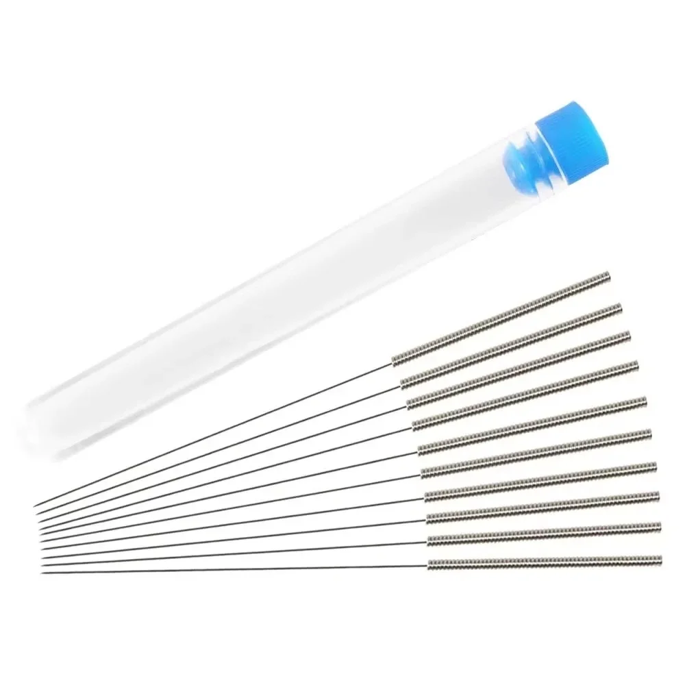 

Набор для чистки сопел для 3D-принтера 0,15/0,2/0,25/0,3/0,35/0,4 мм, иглы для чистки сопел из нержавеющей стали, очиститель сопел для 3D-принтера
