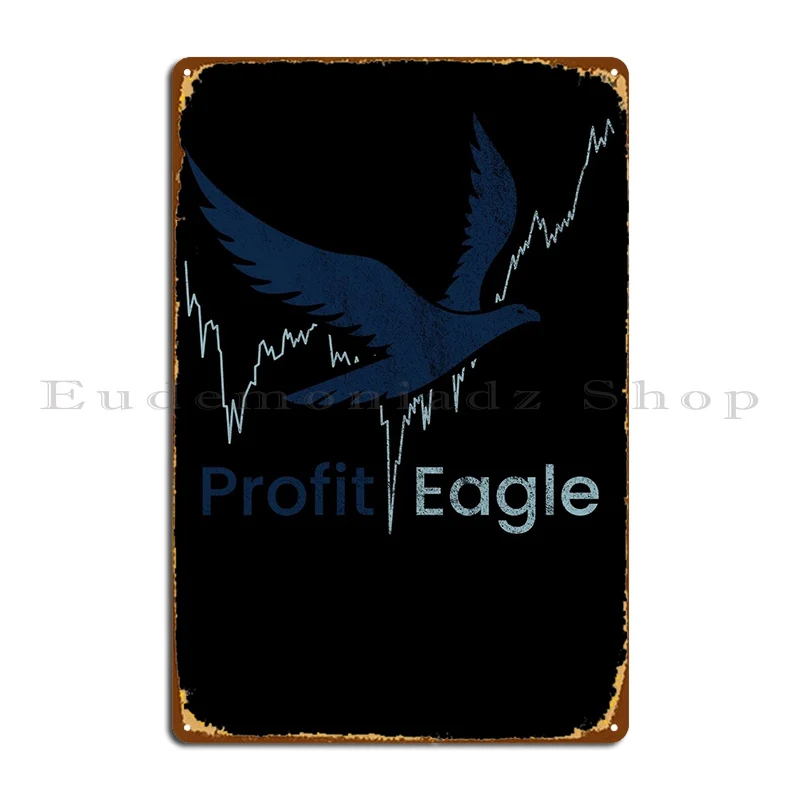 Eagle Money Share Finance Metal Plaque Living Room Wall Decor Cave Customize Club Tin Sign Poster